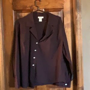 Elana women’s size 18 plum colored blouse